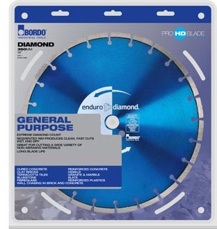 BORDO SEGMENTED DIAMOND SAW-BLUE- 300MM 
